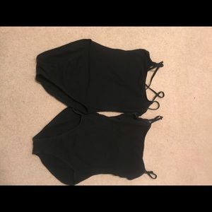 Bundle of two black dance Leo’s